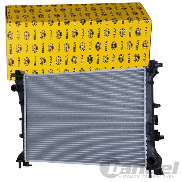 Hella KÜHler WasserkÜHler MotorkÜHler Passend FüR Fiat Tipo-image