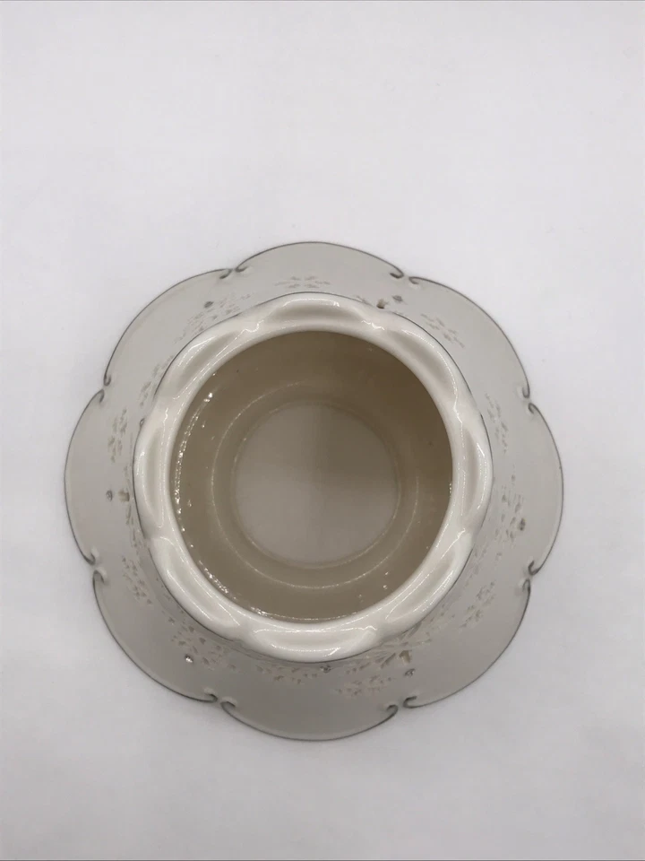 Yankee Candle Porcelana Tono Topper Copo de Nieve Gema Recorte Invierno Navidad Decoración Foto 3 de 4