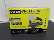 !NEW!  Ryobi ONE+ HP 18V 5" Tile Masonry Stone Saw PBLHTS01B Brushless Tool Only