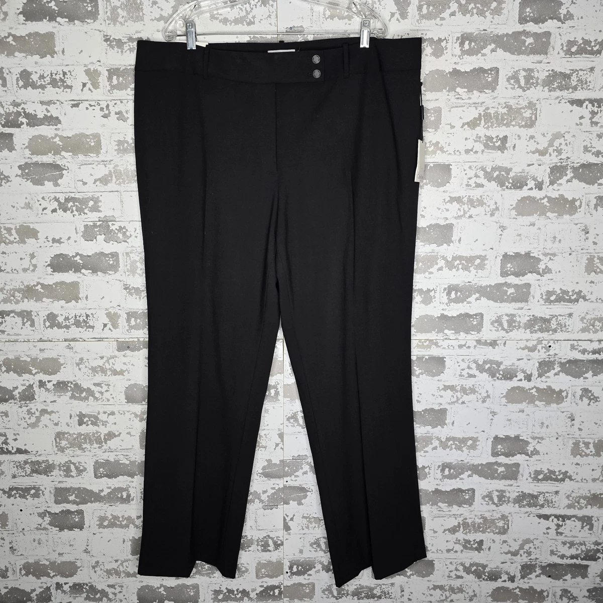 green emerald velvet dress Rafaella Petite Curvy Fit Boot Cut Pants - Coffee Mel main image 1