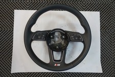 AUDI STEERING WHEEL LEATHER WITH PADDLES REMOVED FROM A AUDI Q2 SLINE 81A419091K