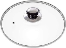 Glass Lids Saucepan Wok Frying Pan Lid 14 16 18 20 22 24 26 28 30 32 34 36 40cm