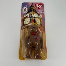 Ty Britannia Bear 1997 Teenie Beanie Baby '93 Error New in Package McDonald's