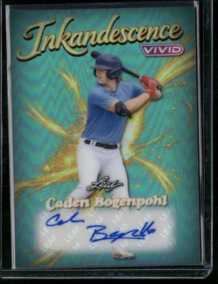 2026 leaf vivid #i-CB1 Caden Bogenpohl auto /25