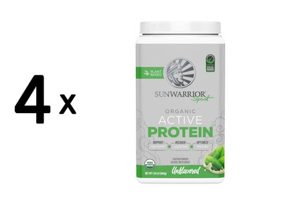 4 x Sunwarrior Active Protein Organic - (884g) (53,73 EUR/kg)