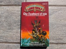 THE DEATHLORD OF IXIA- Lone Wolf #17 Gamebook - Joe Dever Fantasy Solo RPG
