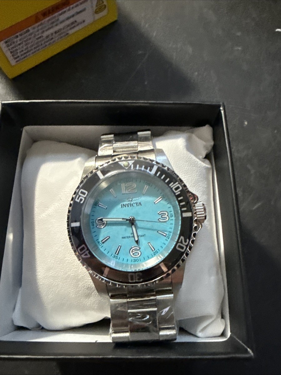 Invicta Specialty Men's Watch 40mm Light Blue Dial Steel 69483 NWT