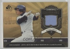 2006 SP Legendary Cuts Baseball Chronology Materials Bucky Dent #BC-BD 1o3