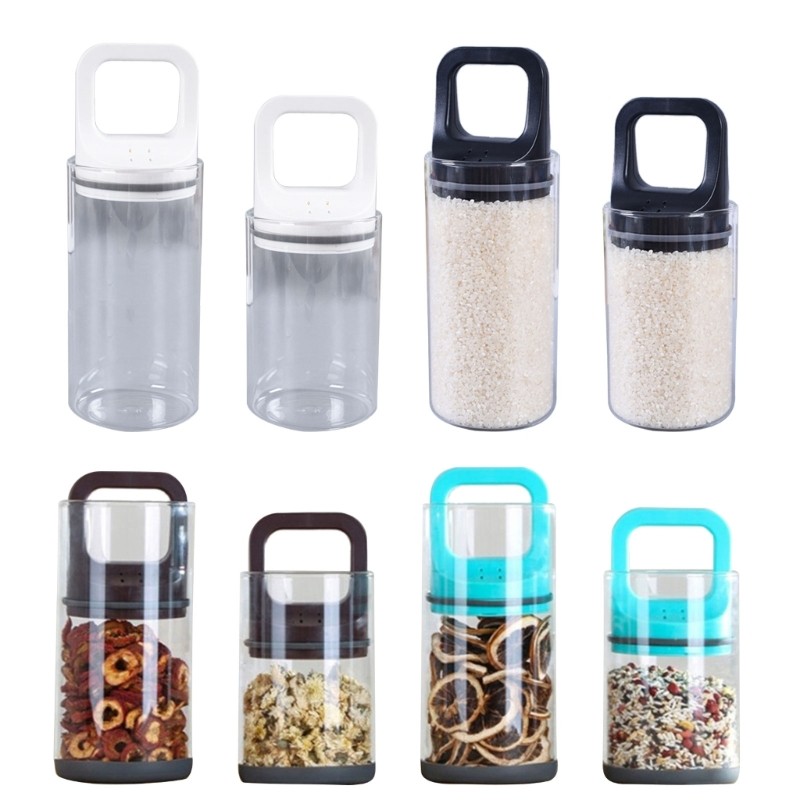 Large Glass Sealed Vacuum Storage Canister