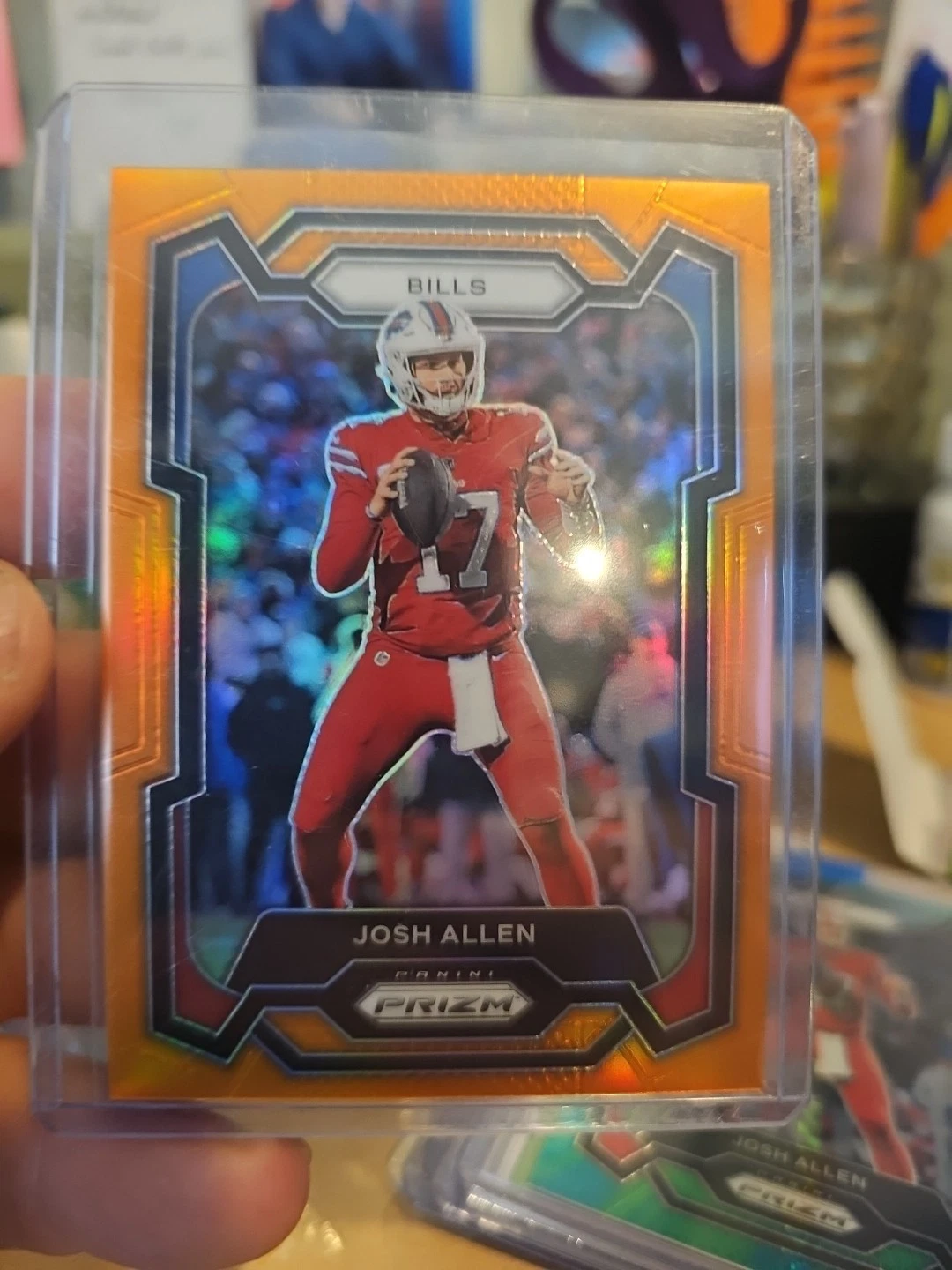 2023 Panini Prizm Josh Allen #32 Orange Prizm /249 🔥💯🔥
