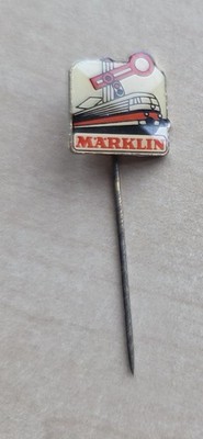 Vintage Märklin Zug Lok Modelleisenbahn Stick Pin Anstecker