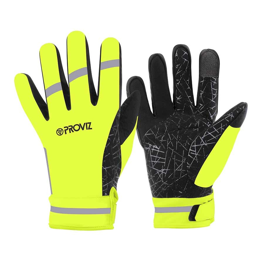 Proviz Classic Winter Full Finger Gloves XXL Yellow Waterproof Windproof 9490₽