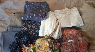 Damen Kleiderpaket 13 teilig verschiedene Kleidung und Marken Gr. M XL