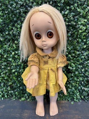 1965 Hasbro Little Miss No Name Doll MISSING TEAR ReDressed OOAK RARE Halloween