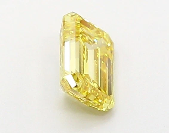 .91 Ct Fancy Intense Yellow VS1 6.67-4.64*3 mm IGI Certified Lab Grown Diamond - Image 4 of 4