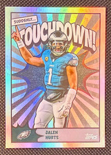 Topps Flagship Touchdown! Insert Jalen Hurts Eagles TD-25 2024 Football