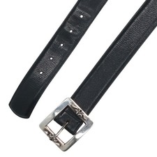 Chrome Hearts BLT OTJ Leather Belt Black x Silver Size 36 inches Men's