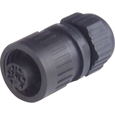 Hirschmann 934 127-100-1 Rundstecker Kupplung, gerade Gesamtpolzahl: 6 + PE S...