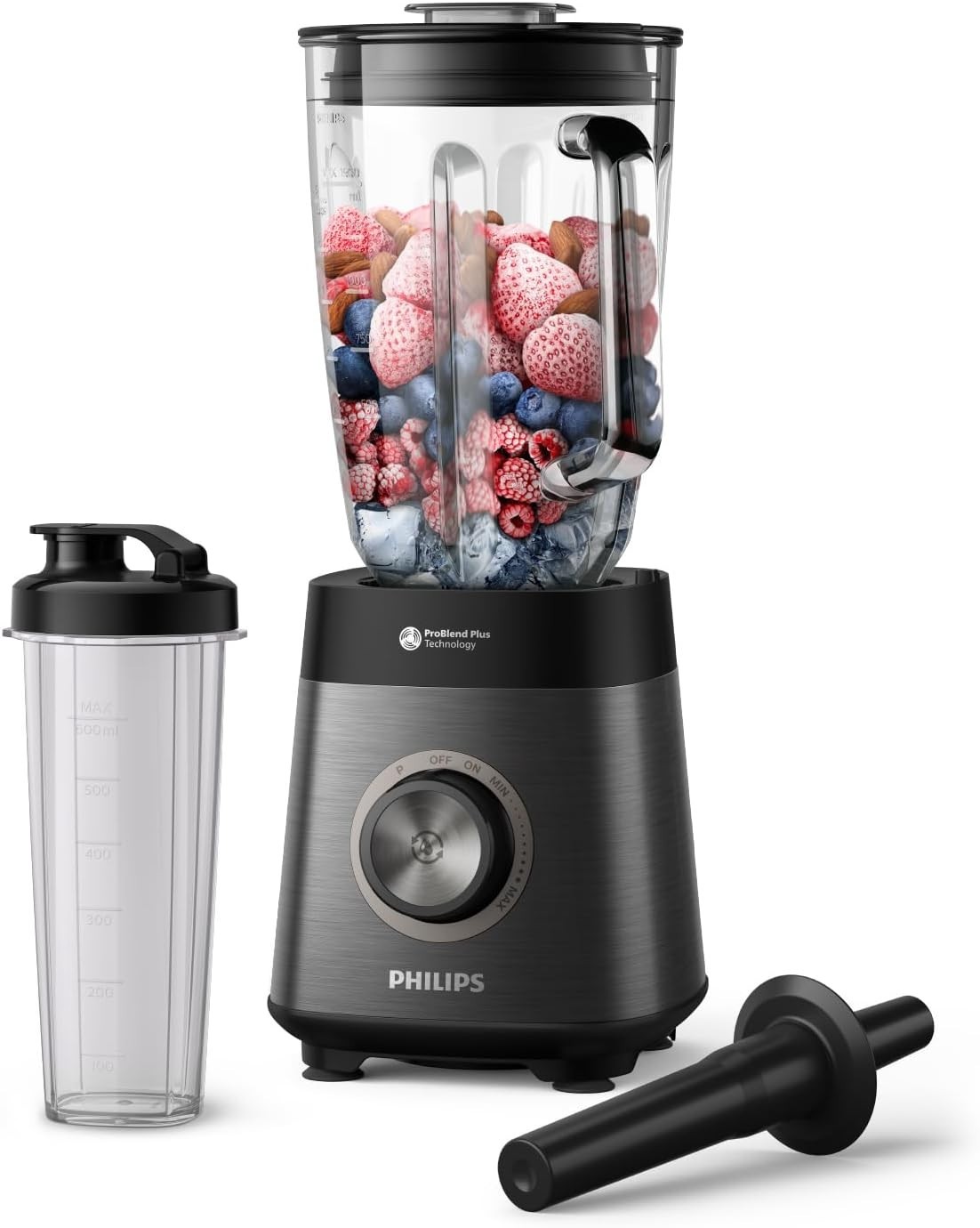 Philips 5000 Series Blender - 1200W Motor ProBlend Plus Technology 2L Capacity.