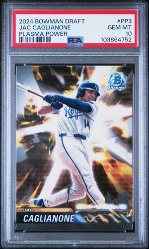 2024 Bowman Draft Plasma Power Jac Caglianone #PP-3 card