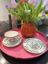Johnson Brothers Indian Tree Pattern teacup and saucer. With Side Plate.