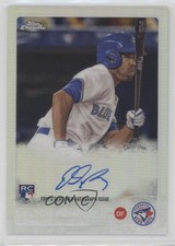 2015 Topps Chrome Rookie Auto Refractor 72/499 Dalton Pompey #AR-DP Auto 0b3