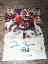 2021 Leaf Draft AUTO #BADB2 Deonte Brown