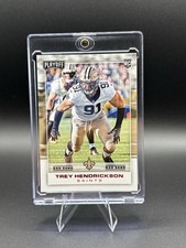 Panini 2017 Playoff Trey Hendrickson Red Zone Rookie Card #295. rookie card picture