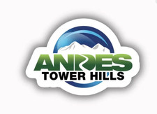 Andes Tower Hills Ski Resort Vinyl Printed Sticker