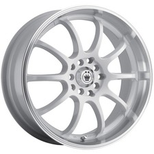 Konig Lightning 16x7 5x1005x4.5 40mm White Wheel Rim 16 Inch