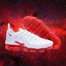 Vapormax Plus TN White And Red Men's Size US 7-11