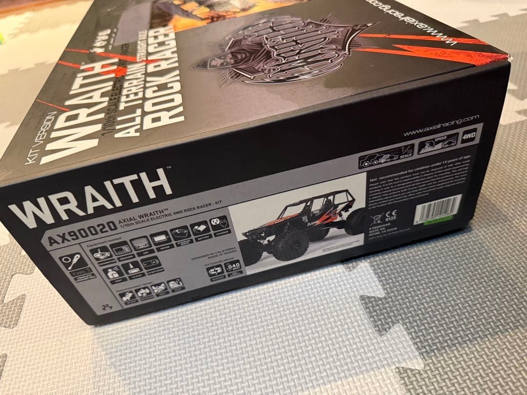 Axial Wraith All Terrain Rock Racer RC Crawler USED Unopen With