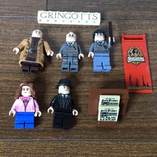 Lego Harry Potter Minifigures Lot Of 5 Hermione Granger Hagrid Cornelius Fudge