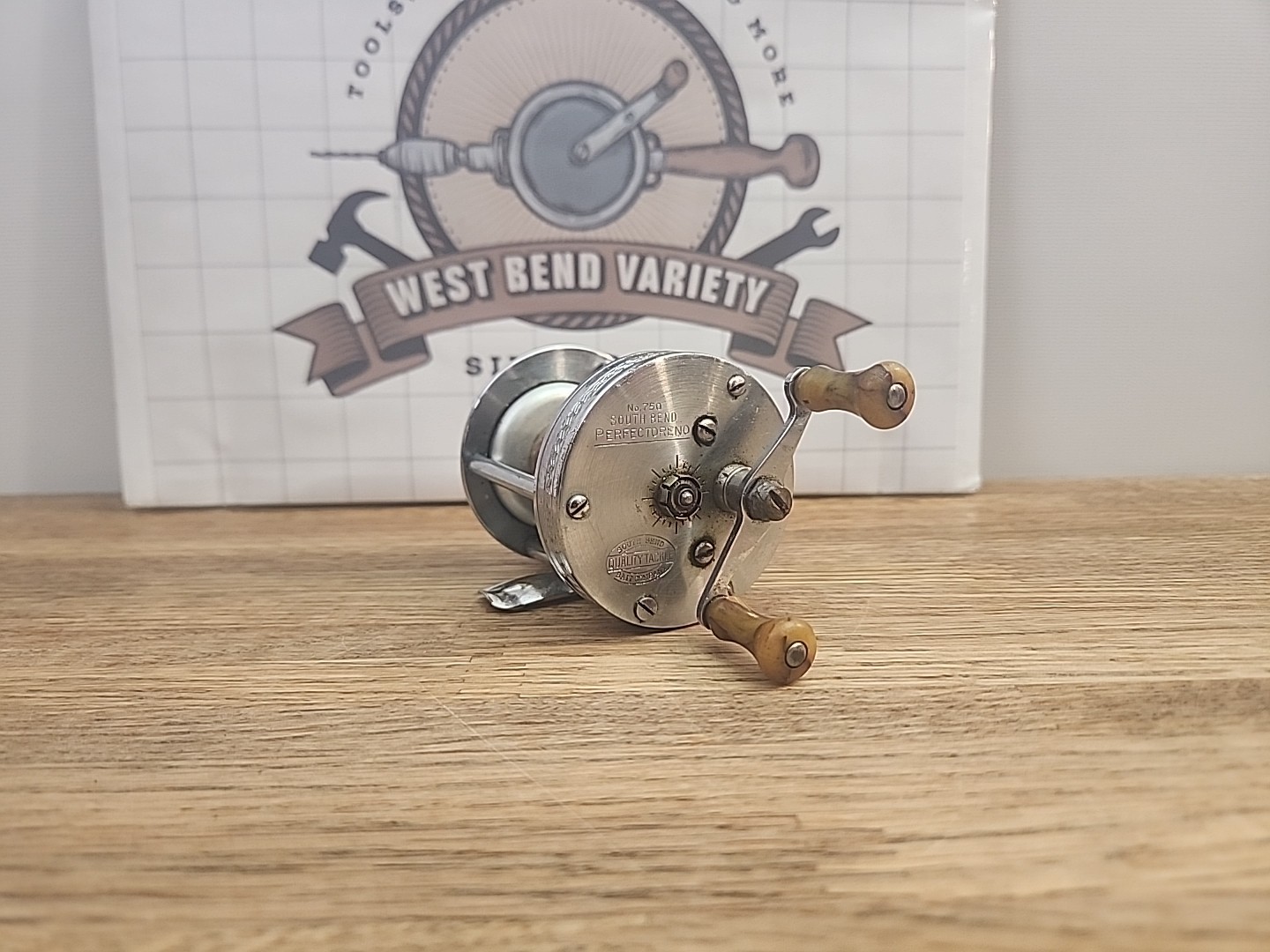 Vintage South Bend Perfectoreno No. 750 Quality Tackle Bait 