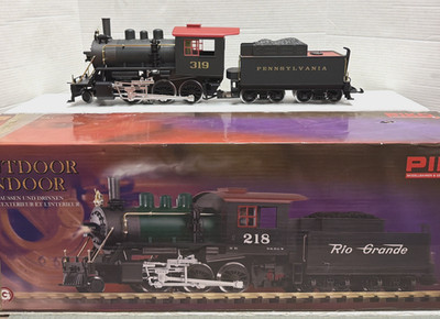PIKO G-GAUGE 2-6-0 PENNSYLVANIA #319 STEAM LOCOMOTIVE WITH DIGITAL