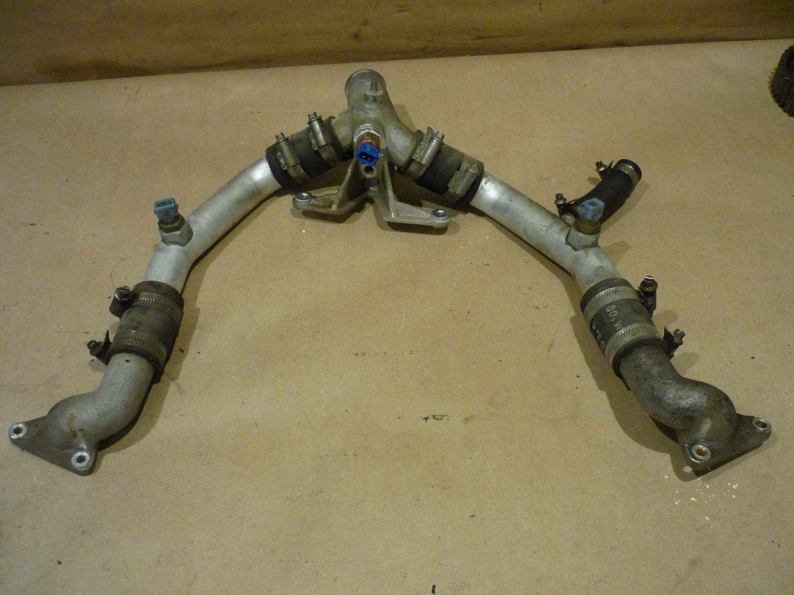 Ferrari 512 M-TR - Engine Cooling Manifold & Water Pipes Complete - P/N 143845