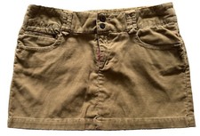 Vintage AMERICAN EAGLE Corduroy Mini Skirt-Tan-Size 6