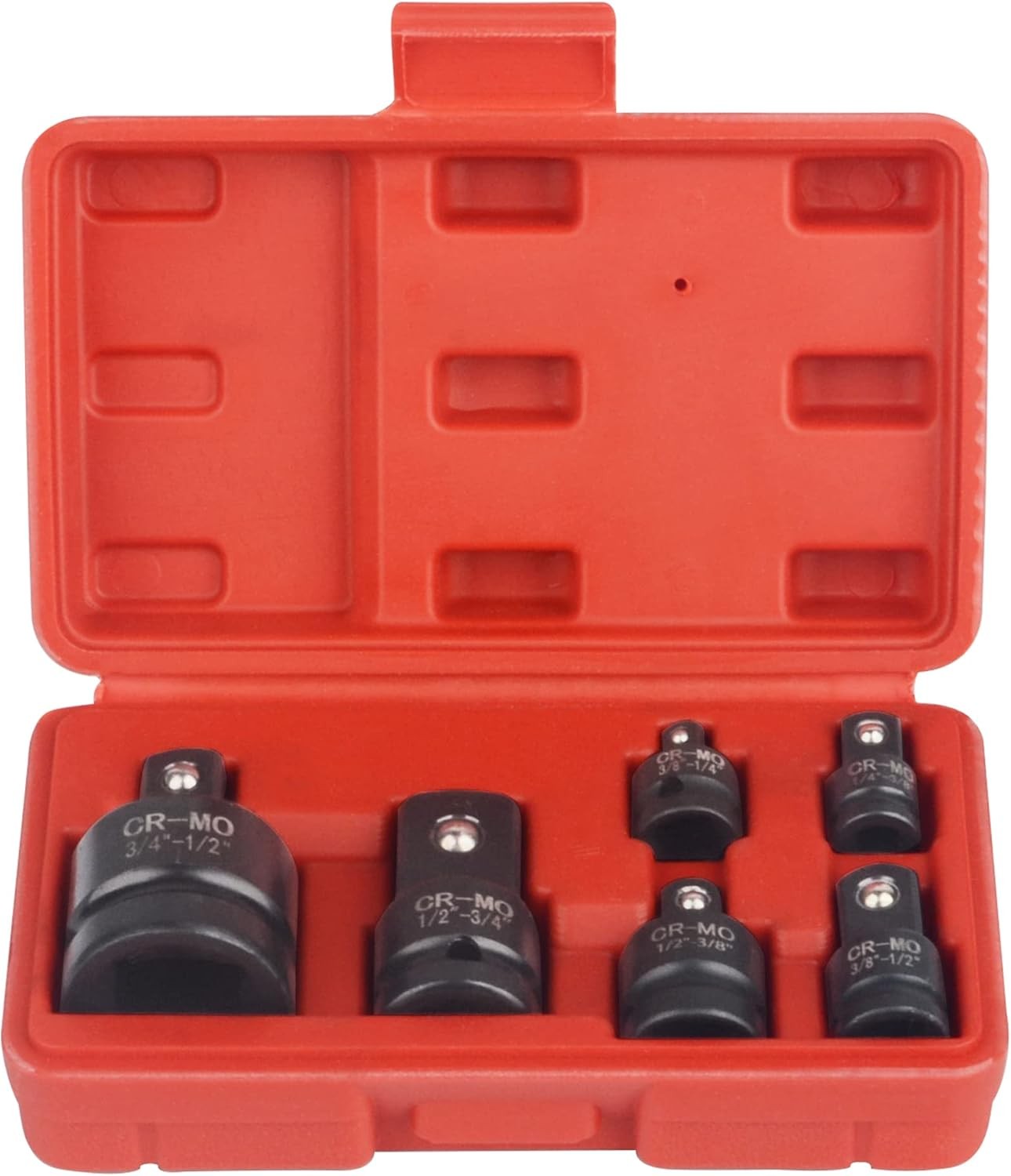 DAYUAN 6pcs Impact Socket Adapter Set, Chrome Molybdenum Steel Adaptor Reducer