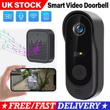 Smart Wireless WiFi Ring Doorbell Security Video Intercom Camera Doorbell