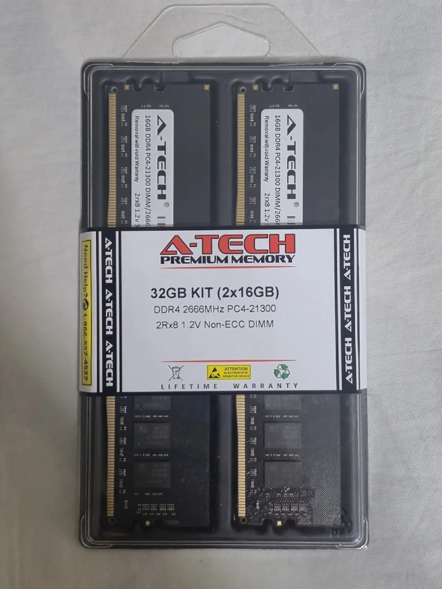 PC4-21300 (DDR4-2666) Bus Speed DIMM DDR4 SDRAM Memory (RAM) for