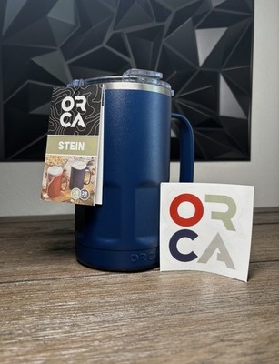ORCA Stein 28 oz. Navy Blue Stainless Steel Insulated Drinking Mug Tumbler