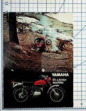 1969 Yamaha CT-1 175 Enduro Motorcycle Vintage Magazine Ad Timberline Camping