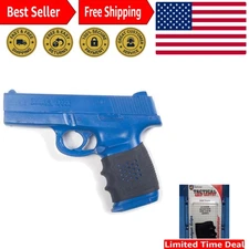 Tactical Rubber Grip Gloves for Handguns - Quick Install & Recoil Absorbing