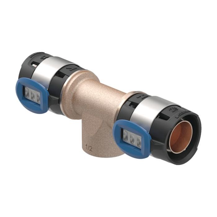Geberit FlowFit T-Stück 620151001 DN 15, Ø 20 мм, внутренний диаметр 1/2, mit Innengewinde