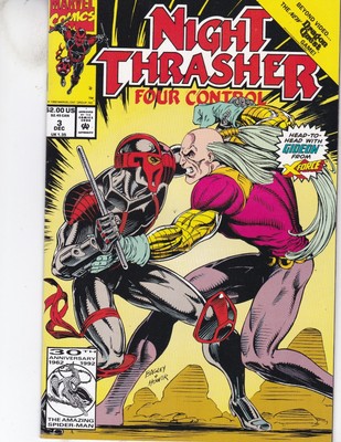 MARVEL COMICS NACHT THRASHER VIERSTEUERUNG #3 DEZK 1992 SCHNELLER VERSAND AM SELBEN TAG
