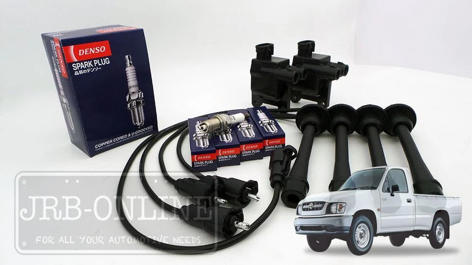 Toyota Hilux Workmate 3RZ 2.7L 97-02 Ignition Coils Leads & Spark Plug Kit - image 2 of 4