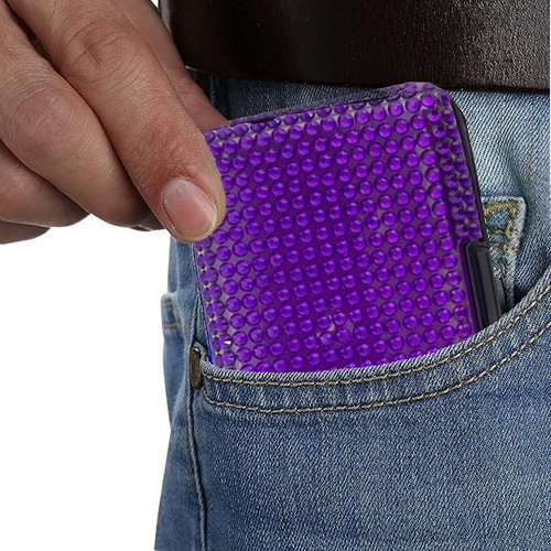 RFID Blocking Aluminium Credit Card Holder Wallet for Men - Travel Safe B4 - Picture 230 of 325