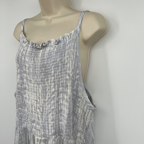 Maxi Vestido Torrid Challis Tie Dye Calado Para Mujer Talla 5 5X Talla Grande - Imagen 3 de 10