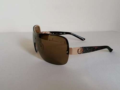 GUESS GF0274-32F Occhiali da sole di design mezza montatura con lenti sfumate marroni - Foto 2 di 17