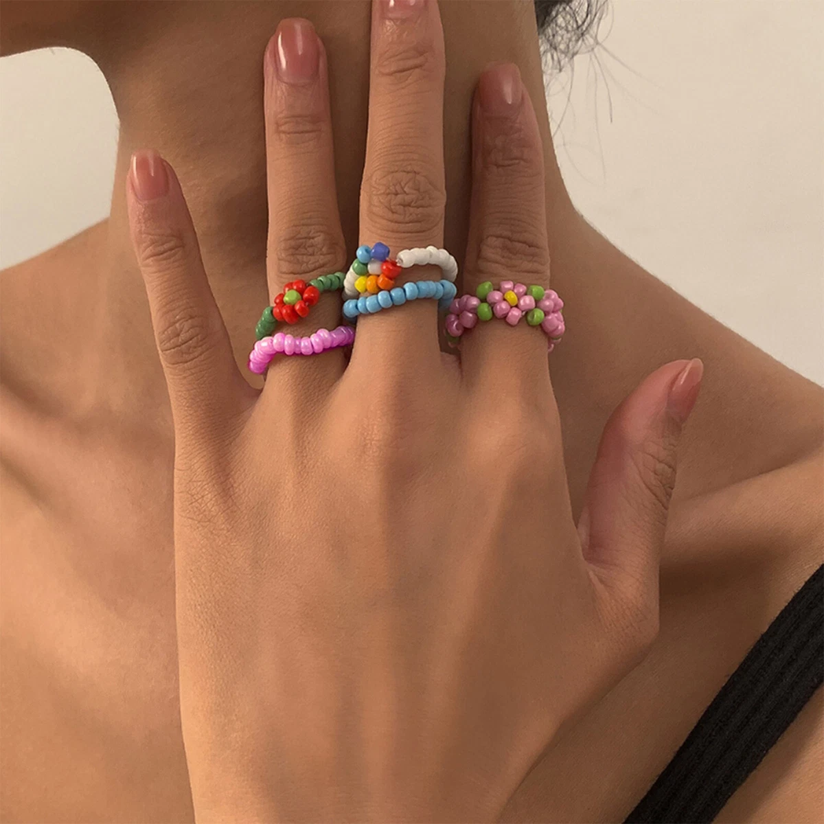 Daisy on sale bead ring